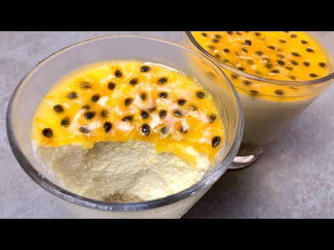 Best Passion Fruit Mousse Ever