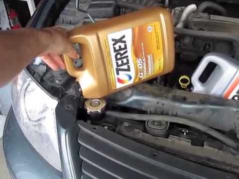 AntiFreeze Coolant Radiator Fluid for a dodge grand caravan Zerex G05 v. Dexcool