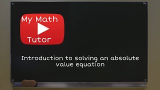 Download the video "ALEKS | Introduction to solving an absolute value equation"