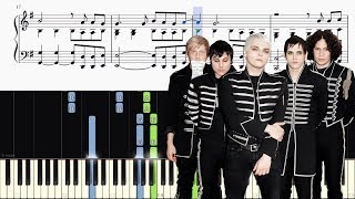 My Chemical Romance - Fake Your Death - Piano Tutorial + SHEETS