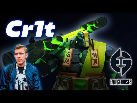 EG.Cr1t Signature Earth Spirit - Dota 2 Pro Gameplay [Watch & Learn]