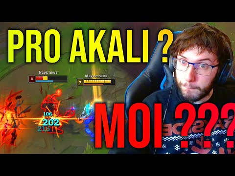 J'ai fait DEUX GAMES d'Akali et on me prend pour un pro ????