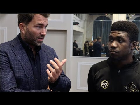 'SORRY YOU CANT WALK AROUND TOWN SAYING YOU'RE WORLD CHAMPION' - EDDIE HEARN TELLS LERRONE RICHARDS