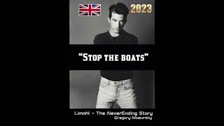 Bassline featuring Limahl &quot;Stop&quot; Today Stop the Boats’ solve the UK’s migration problems 🥺🇬🇧
