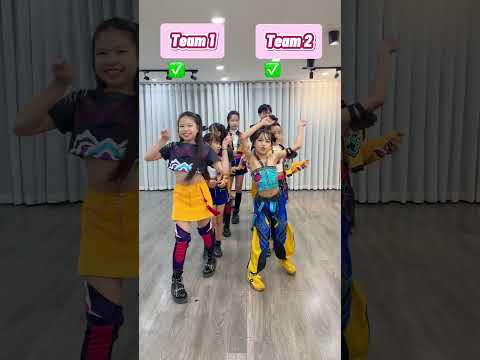 Team 1 or Team 2? | Follow Me | Tiktok Viral Dance Trend #trending #huntrix #viralvideo #shorts