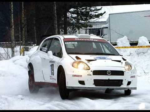 Kimi Räikkönen at the Arctic Lapland Rally (2009)