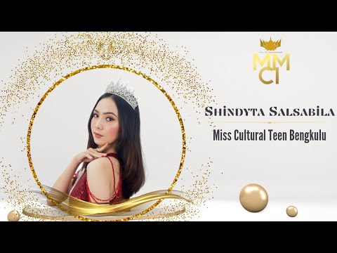 VIDEO PROFILE - SHINDYTA SALSABILA Miss Cultural Teen Bengkulu 2023 #MudaMudiBerbudaya #mmci