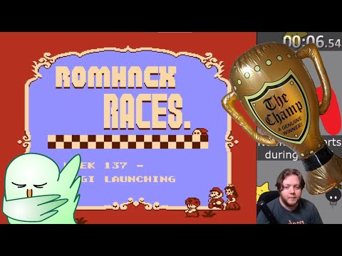 Romhack Race Week 137 - Luigi Launching by redfeatherz