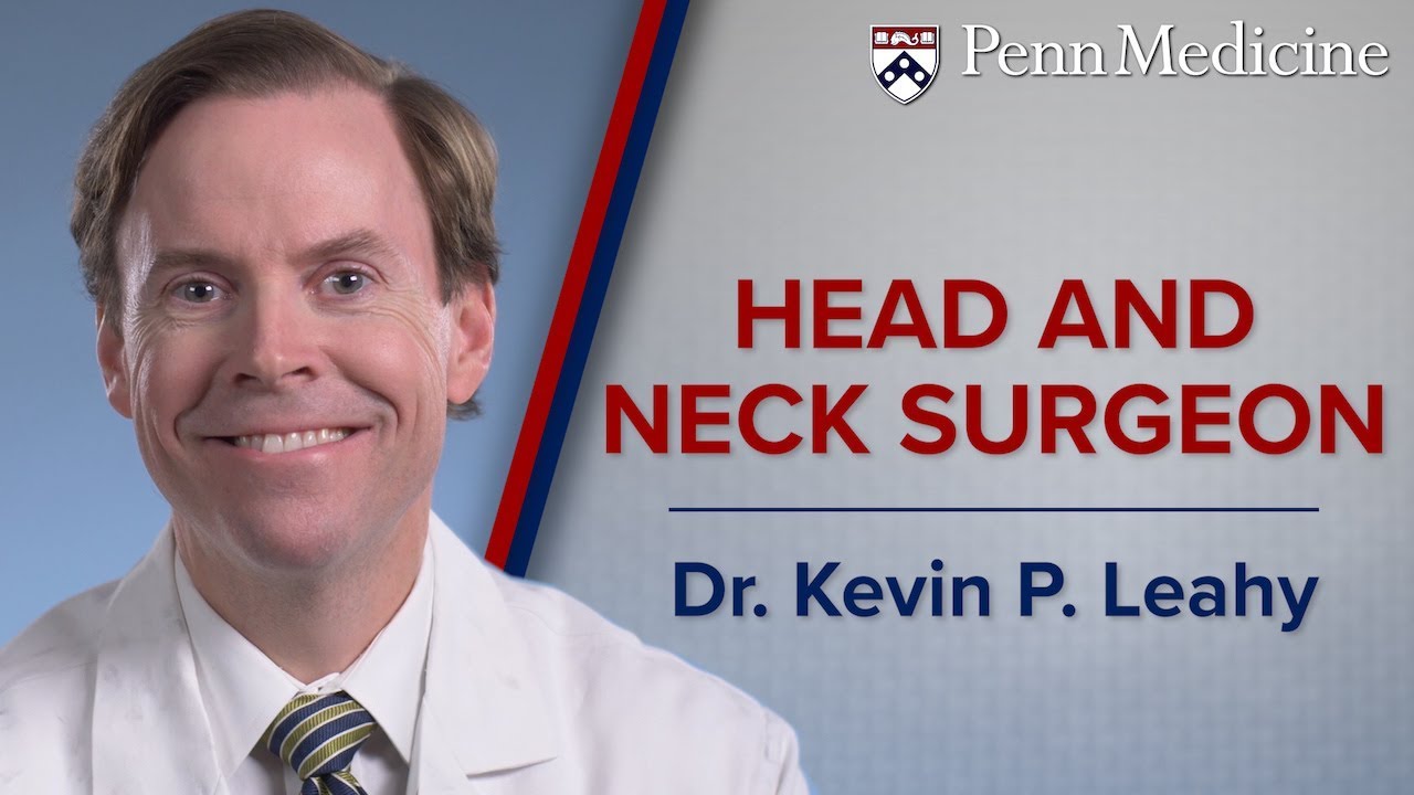 Watch video featuring Kevin P. Leahy, MD, PhD, FACS on YouTube