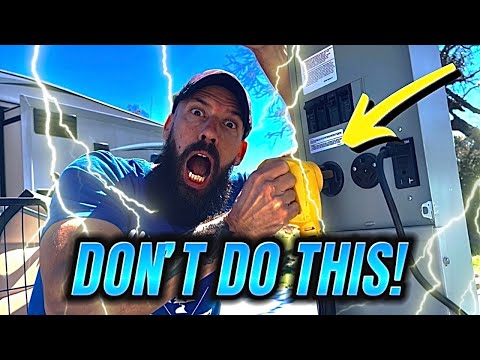 A DEADLY RV MISTAKE! (10 Important RV Electrical Tips)