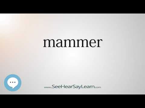 mammer - Smart & Obscure English Words Defined 👁️🔊🗣🧠✅