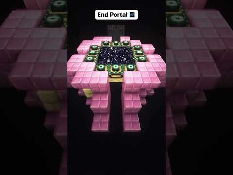 Creating a Stunning End Portal in Minecraft: Step into the Ender's Realm