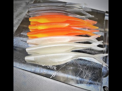 The Epic Bait Molds 5" Fluke | Single  Dual  & Triple Injecting