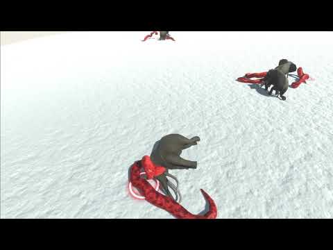 5 Elephant vs 5x all units - Animal Revolt Battle Simulator