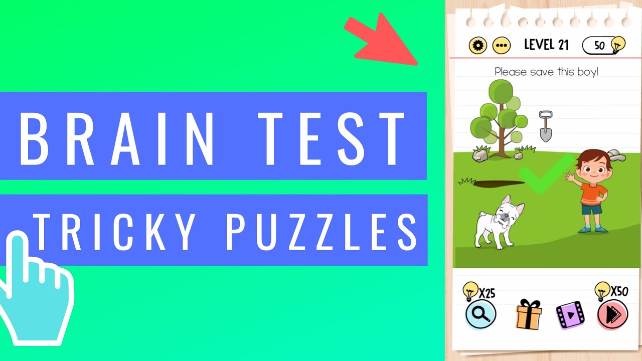 Brain Test: Tricky Puzzles | iOS / Android Mobile Gameplay