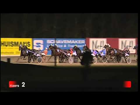 Victoria Park Wolvega 4-1-2013 koers 2 ZIOLETTA D - R. EBBINGE (FABER ELITE CHALLENGE)