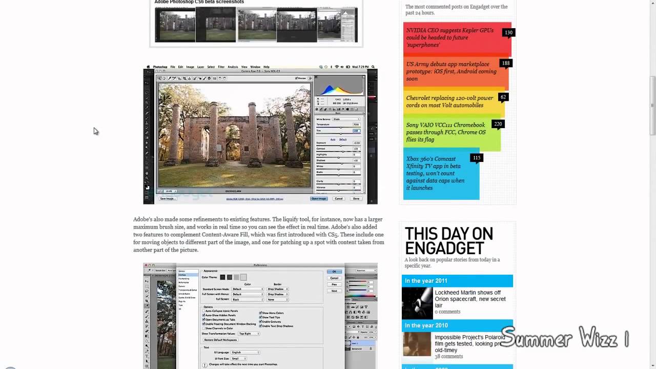 Adobe Photoshop CS6 Beta - 65 new features