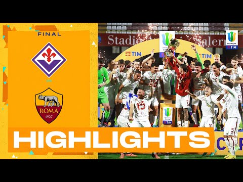 Fiorentina-Roma 1-2 dts | Festa Roma in Coppa Italia: Gol e Highlights | Primavera TIM CUP 2022/23
