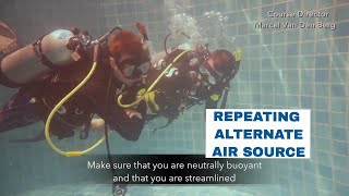 Neutral Buoyancy Repeating Scuba Skills - PADI Open Water Diver Course • Scuba Diving Tips
