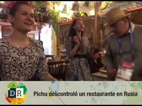Pichu descontroló un restaurante en Rusia