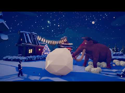 ☃️Sticky Snowball! Snowcaster Extra Battles - TABS Holiday Mod by Team Grad