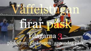 preview picture of video 'Påsk kring Våffelstugan i Lofsdalen'