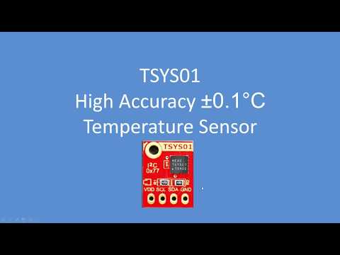 Tech Note 065 - TSYS01 High Accuracy (0.1°C) Temperature Sensor