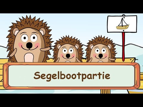 🌼 Segelbootpartie - Kniereiter zum Mitsingen || Kinderlieder