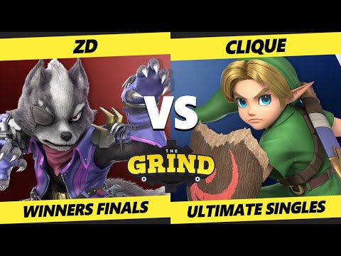 The Grind 129 Online Winners Finals - ZD (Wolf, Fox) Vs. Clique (Young Link) Smash Ultimate - SSBU