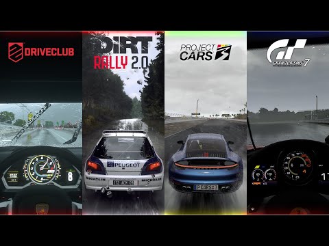 RAIN EFFECTS In Racing Games
