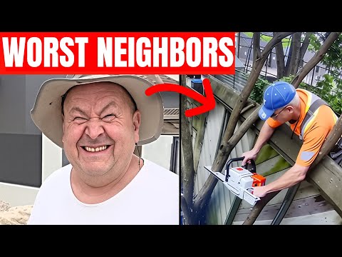 WORST NEIGHBORS from Hell Caught on Camera | Part 1