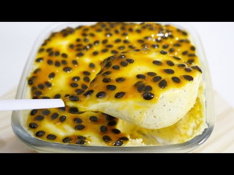 MOUSSE DE MARACUJÁ PERFEITA - SEM GELATINA, FÁCIL E RÁPIDA DE FAZER