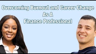 Job Search for Burned Out Finance Professionals | Tumi Pitswane