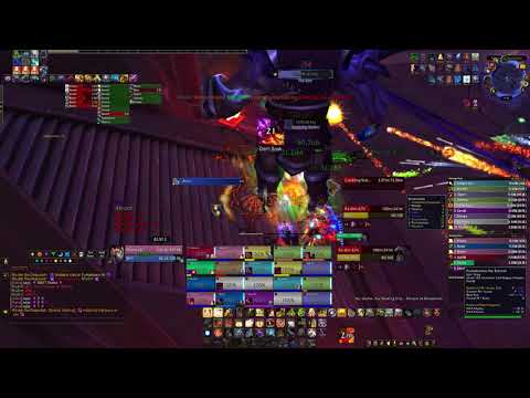 Ra-den Ny'alotha Raid Mythic Guild Epic Wipe - Ragnaros holy paladin pov