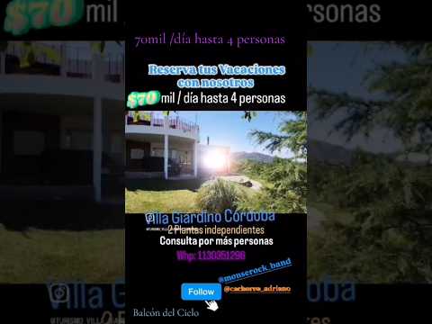 Alquiler en Villa Giardino Córdoba