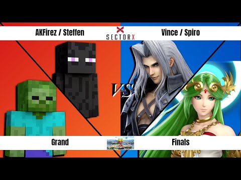 #SmashX1 Grand Final Reset ➤ AKFirez  Steffen vs. Vince  Spiro 【#SmashUltimate Doubles】