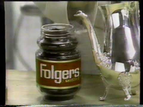 1985 Folger's Coffee Crystals "Secretly replace at Arnaud’s Restaurant" TV Commercial