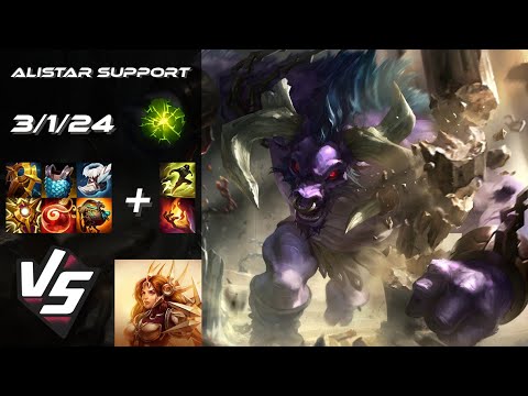 SUPPORT Alistar vs Leona - EU Challenger Patch 25.S1.5