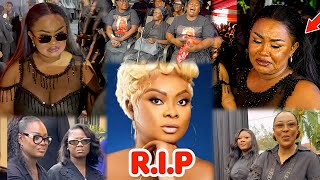 Emotional😭Nana Ama McBrown,Selassie Ibrahim,Nikki Arrival @Actress Beverly Afaglo One-Week Observer💔