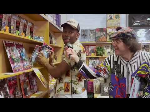 Sh*t Nardwuar vs tyler the creator damn. You had me nervous 😓"Nardy"