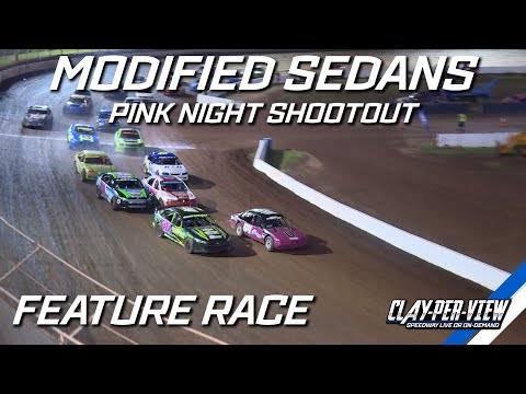 Modified Sedans | Pink Night Shootout Smackdown Series - Toowoomba - 4th Dec 2021 | ClayPerView