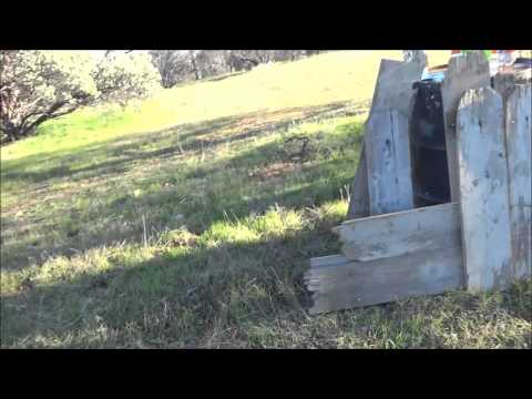 .22LR 275 yard penetration test