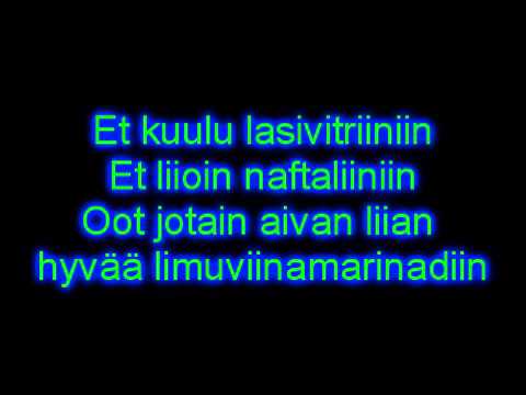 Jontte Valosaari feat. Elastinen - Jos mä oisin sun mies lyrics