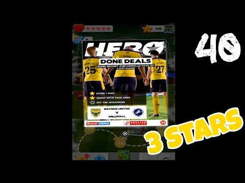 Score Hero 2 Level 40 Walkthrough 3 Stars