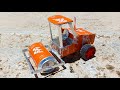 How To Make Road Roller From MatchBox At Home Diy DC Motor JCB Tractor