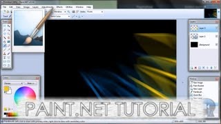 preview picture of video 'Paint.NET tutorial number 68 - Aurora effect'