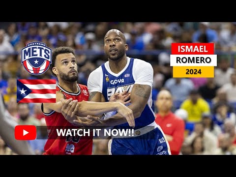 🇵🇷 Ismael Romero(이스마엘 로메로) ✭ Mets de Guaynabo ✭ 2024 Best Plays&Highlights ✭