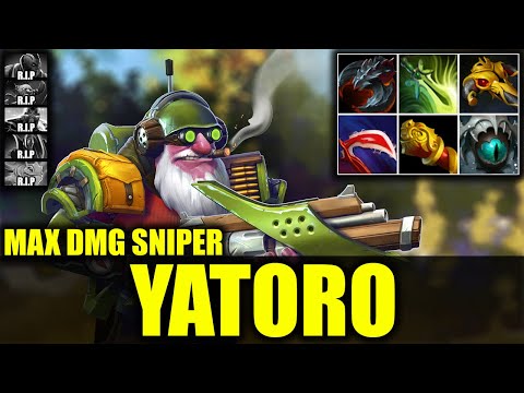 🔥 MAX DMG Sniper - YATORO - 15 kills - Dota 2 Pro Game Highlights