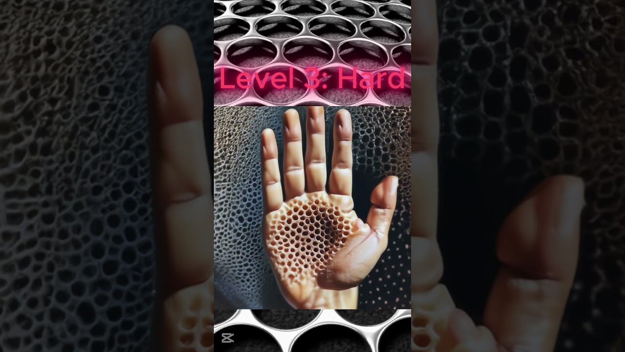 Trypophobia #creepy #phobia #test #english