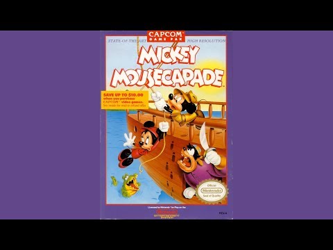 Mickey Mousecapade (1987) Playthrough - NES Longplay